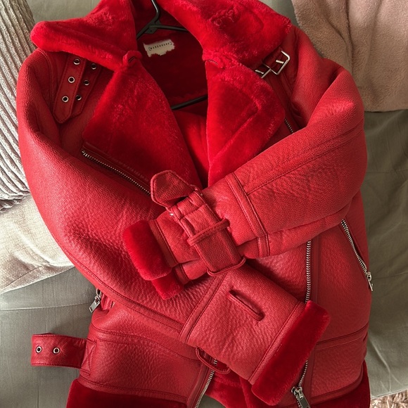 ASOS Aviator Oversized Jacket - Picture 3 of 4